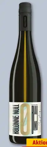 REWE Center Kolonne Null Riesling Angebot