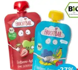 Budni FruchtBar Bio Fruchtpüree Angebot