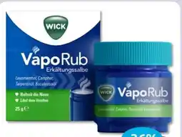 Budni Wick Vaporub Erkältungssalbe Angebot