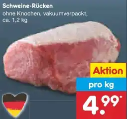 Netto Marken-Discount Schweinerücken Angebot
