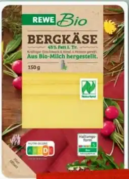 nahkauf Rewe Bio Bio-Bergkäse Angebot