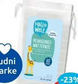 Budni Hallo Welt Reinigungs-Wattepads Angebot