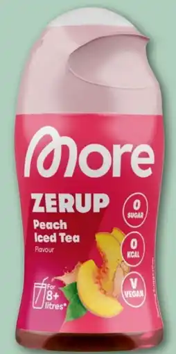 nahkauf More Nutrition Zerup Peach Ice Tea Angebot