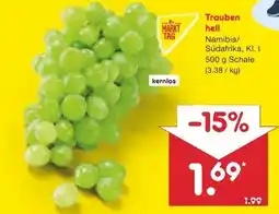 Netto Marken-Discount Trauben Angebot