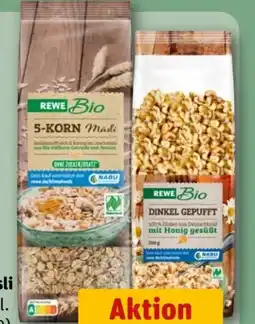 REWE Rewe Bio 5 Korn Müsli Angebot