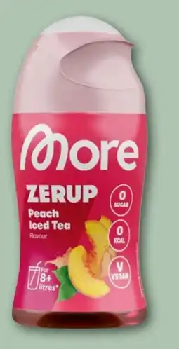 REWE More Nutrition Zerup Peach Ice Tea Angebot