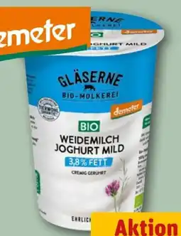 REWE Gläserne Molkerei Bio-Weidemilch Joghurt Angebot