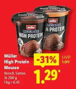 Lidl Müller High Protein Mousse Angebot
