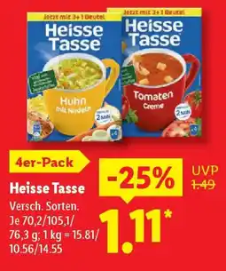 Lidl Heisse Tasse 4er-Pack Angebot