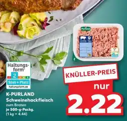 Kaufland K-PURLAND Schweinehackfleisch Angebot