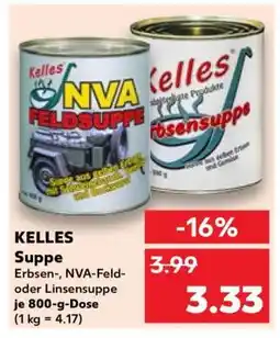 Kaufland KELLES Suppe Angebot