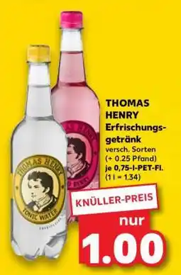 Kaufland THOMAS HENRY Erfrischungsgetränk Angebot