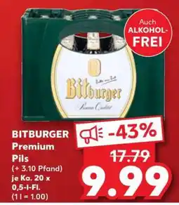 Kaufland Bitburger Premium Pils Angebot