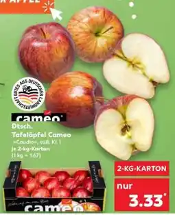 Kaufland Tafeläpfel Cameo Angebot