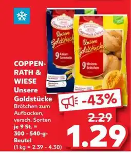 Kaufland COPPENRATH & WIESE Unsere Goldstücke Angebot