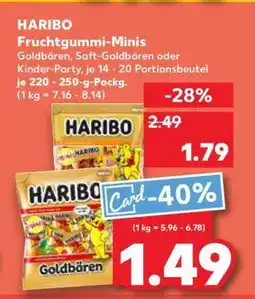 Kaufland HARIBO Fruchtgummi-Minis Angebot