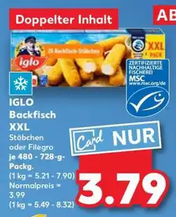 Kaufland IGLO Backfisch XXL Angebot