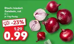 Kaufland Dtsch./niederl. Zwiebeln, rot Angebot