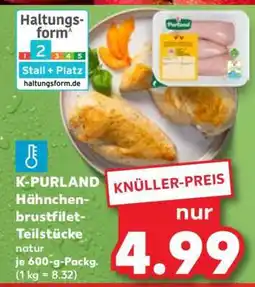 Kaufland K-PURLAND Hähnchenbrustfilet-Teilstücke natur Angebot