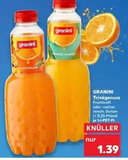Kaufland Granini Trinkgenuss Angebot