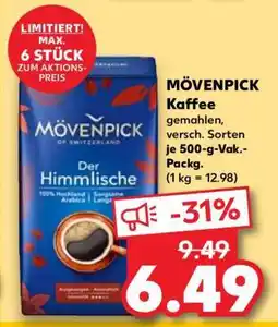Kaufland MÖVENPICK Kaffee Angebot