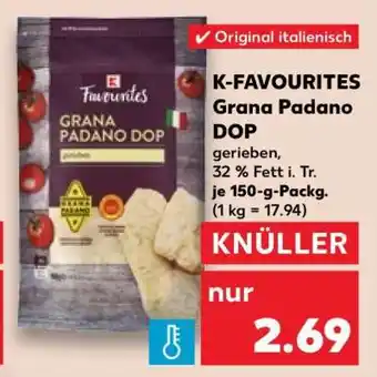 K-FAVOURITES Grana Padano DOP