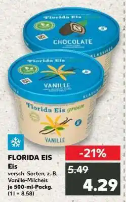 Kaufland FLORIDA EIS Angebot