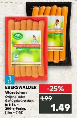 Kaufland EBERSWALDER Würstchen Angebot