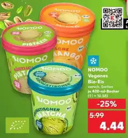Kaufland NOMOO Veganes Bio-Eis Angebot