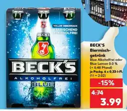 Kaufland BECK'S Biermischgetränk Angebot
