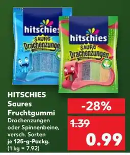 Kaufland HITSCHIES Saures Fruchtgummi Angebot