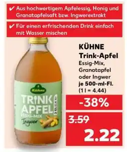 Kaufland KÜHNE Trink-Apfel Angebot