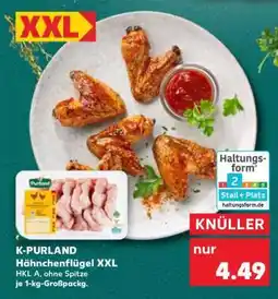 Kaufland K-PURLAND Hähnchenflügel XXL Angebot