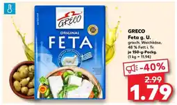 Kaufland GRECO Feta g. U Angebot
