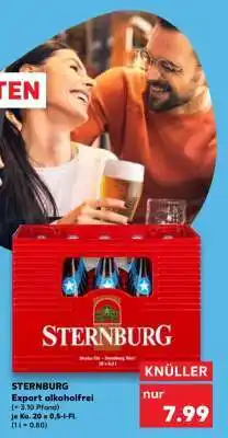 Kaufland STERNBURG Export Alkoholfrei Angebot