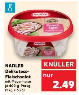 Kaufland NADLER Delikatess- Fleischsalat Angebot