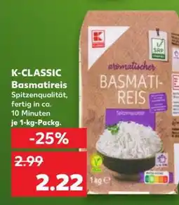 Kaufland K-CLASSIC Basmatireis Angebot