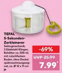 Kaufland TEFAL 5-Sekunden-Zerkleinerer Angebot