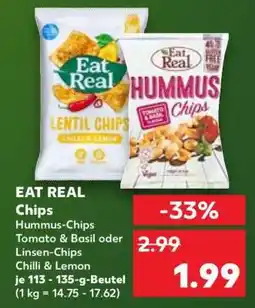 Kaufland EAT REAL Chips Angebot