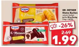Kaufland DR. OETKER Kleine Kuchen Angebot