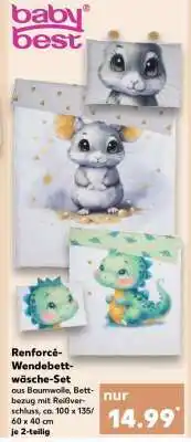 Kaufland Renforcé-Wendebettwäsche-Set Angebot