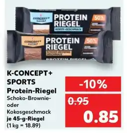Kaufland K-CONCEPT+ SPORTS Protein-Riegel Angebot
