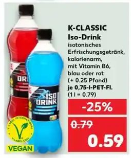 Kaufland K-CLASSIC Iso-Drink Angebot