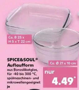 Kaufland SPICE&SOUL Auflaufform Angebot
