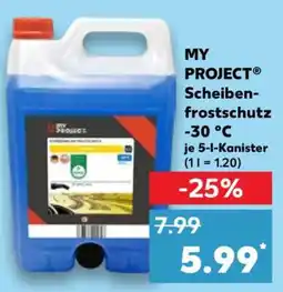 Kaufland MY PROJECT Scheibenfrostschutz -30 °C Angebot