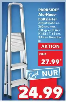 Kaufland PARKSIDE Alu-Haushaltsleiter Angebot
