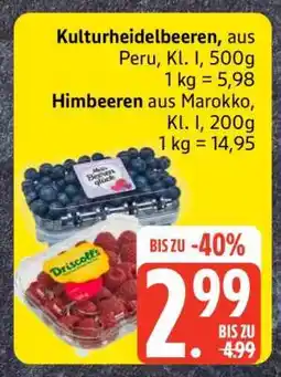 Edeka Himbeeren aus Marokko, Kl. I, 200g Angebot