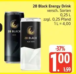 Edeka 28 BLACK Energy Drink Angebot