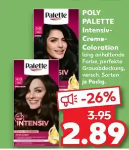 Kaufland POLY PALETTE Intensiv- Creme-Coloration Angebot