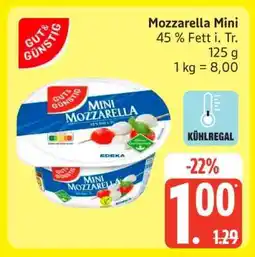 Edeka Mozzarella Mini Angebot